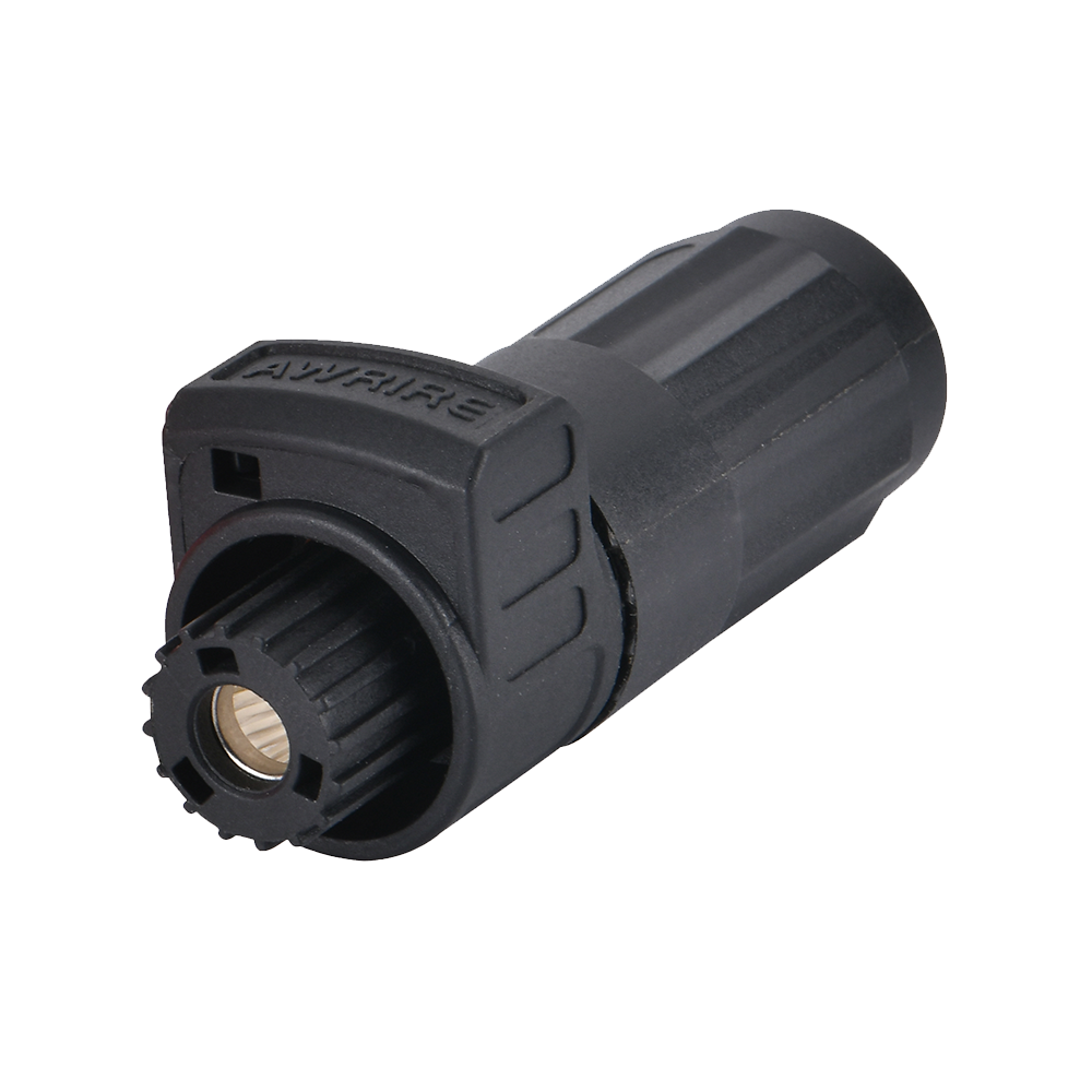 120A快充连接器 180°