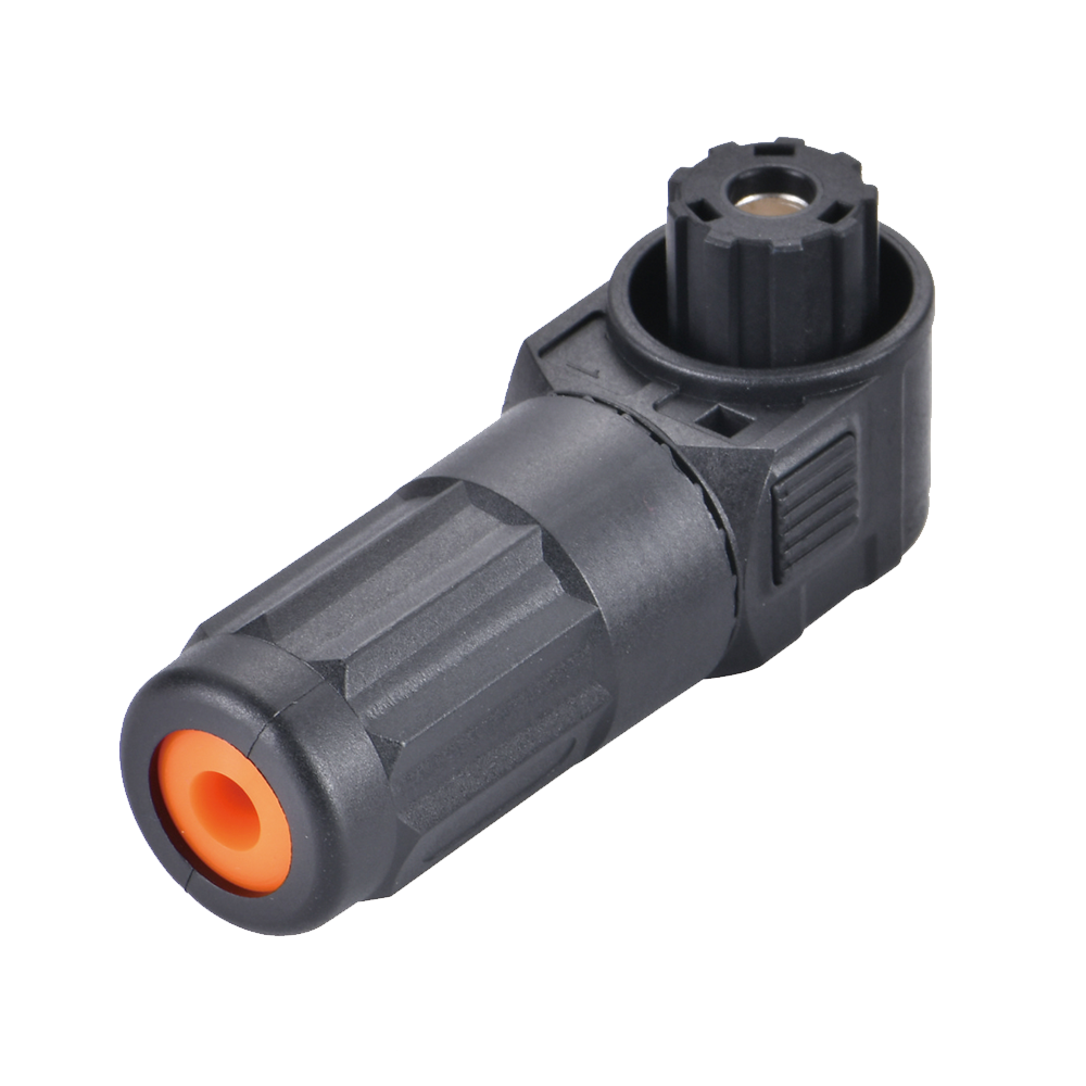 120A快充连接器 90°